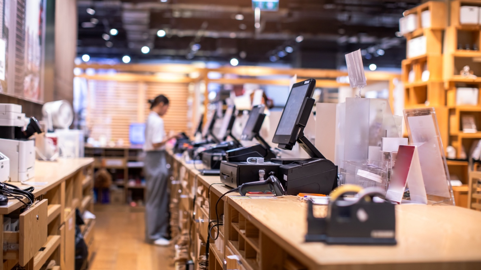 Retail store after a recent remodel in Atlanta, GA.
